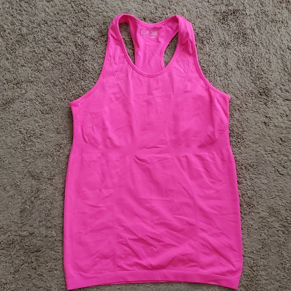 Zyia Copper Charge racer back tank